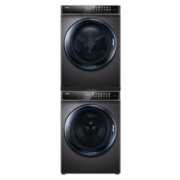 海尔（Haier）晶彩2.0洗烘套装10kg直驱滚筒洗衣机+热泵烘干机mate8套装（189升级款） 【锶泉亲肤洗+香薰护理】