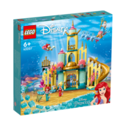 乐高（LEGO）积木拼装迪士尼43207爱丽儿的水下宫殿6岁+女孩儿童玩具新年礼物