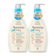 Aveeno/艾惟诺婴儿童宝宝天然燕麦补水滋润保湿身体润肤乳354ml*2