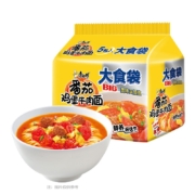 康师傅 泡面方便面【大食袋五连包】番茄鸡蛋面162g*5袋