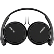 索尼（SONY） MDR-ZX110AP 耳机头戴式重低音手机电脑游戏有线耳机学生上网课学习办公耳麦 黑色