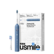 usmile 笑容加 电动牙刷 成人声波震动 情侣电动牙刷 送男友/送女友 Y1Pro雾蓝