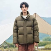 限尺码：TANBOER 坦博尔 男士印花休闲羽绒服 TF3363357236