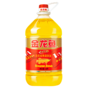 金龙鱼 食用油 黄金比例1:1:1 食用植物调和油 4L