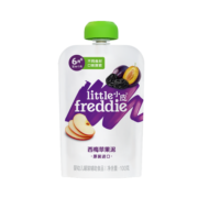 小皮（Little Freddie）西梅苹果泥 欧洲原装进口宝宝辅食泥 婴儿水果泥西梅泥100g*1袋