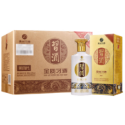 京东百亿补贴：习酒 贵州习酒  53度 酱香型高度白酒 金质习酒第四代 500ml*6瓶