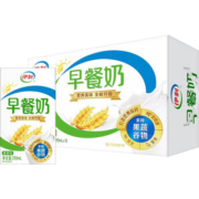 伊利 早餐奶麦香味250ml*16盒/箱 9月产 （礼盒装）浓香麦片