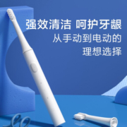 小米（MI） 米家声波电动牙刷T100成人儿童充电式智能防水震动 牙刷T100 蓝色