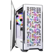 大水牛（BUBALUS）派拉蒙PLUS白色 台式主机电脑游戏机箱(支持E-ATX主板/活页玻璃侧透/支持360水冷/背线/U3)
