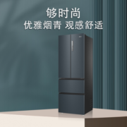 海尔336L法式多门四门电冰箱家用省电一级变频节能小户型风冷无霜