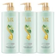 降价！舒蕾 绿茶籽洗发水500ml*3瓶