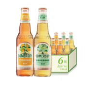 概率券、plus会员: 嘉士伯  夏日纷Somersby果味酒 330ml*6瓶