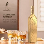 JOHNNIE WALKER 尊尼获加 金牌威士忌 金牌礼盒装 750mL