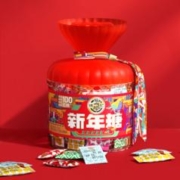 徐福记新年糖桶混合硬软糖喜糖果礼盒