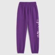 Gap 盖璞 男童冬季LOGO碳素软磨抓绒卫裤507778儿童装运动洋气裤子