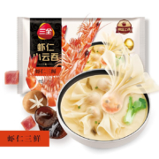 plus会员：三全 虾仁三鲜小云吞410g50只*，4件