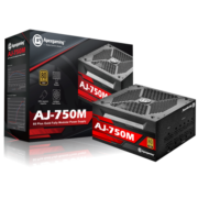 艾湃电竞（Apexgaming）AJ-750M 额定750W 全模组电源旗舰型 80PLUS金牌 全日系电容 智能启停