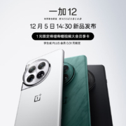 OPPO 一加 12 十年旗舰 超越之作 16+512GB