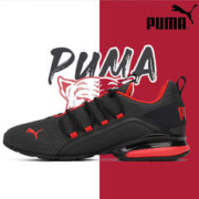 PUMA 彪马 鞋子男鞋2023冬季新款运动鞋网面轻便减震跑步鞋194384