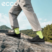 爱步（ECCO）爱步运动鞋男户外 新款轻便跑步鞋休闲运动鞋 超越870084 黑色87008402001 41