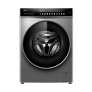 海尔（Haier）滚筒洗衣机全自动 10公斤洗烘一体机 全触控晶彩屏 智能投放 超薄嵌入 蒸汽除菌 EG100HMATE62S