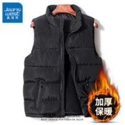 JEANSWEST 真维斯 男士加绒加厚棉服马甲