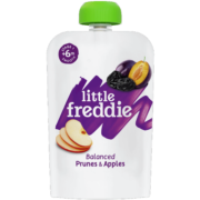 小皮（Little Freddie）果泥婴儿水果泥6个月以上宝宝辅食无添加糖盐欧洲原装进口辅食泥 西梅苹果泥（助嗯嗯通畅）