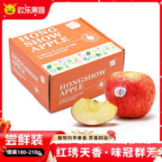 Joy Tree 欢乐果园 云南红琇泌蜜苹果 4粒尝鲜新 单果180-210g 新鲜水果礼