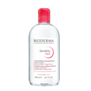 贝德玛（BIODERMA） 卸妆水  原装进口眼唇可用 粉水 舒妍多效洁肤液500ml