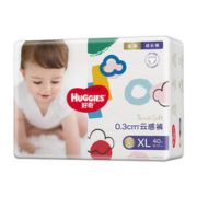 88VIP会员：HUGGIES 好奇 金装 婴儿成长裤 XL40片