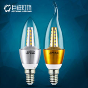 JU XIANG LIGHTING 巨祥灯饰 巨祥LED蜡烛灯泡 5W