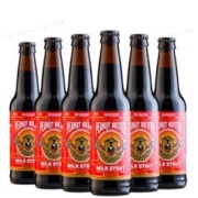 京东PLUS：Belching Beaver 打嗝海狸 花生酱牛奶世涛啤酒 355ml*6瓶