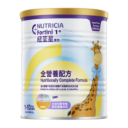 纽荃星1+全营养配方粉百卡高能儿童成长奶粉含益生元 适合营养不良幼儿 1-10岁适用 400g