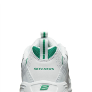斯凯奇小白熊Skechers情侣增高厚底百搭小白鞋女复古休闲耐磨老爹鞋男