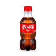 可口可乐（Coca-Cola）汽水 碳酸饮料 300ml*6瓶