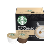 星巴克多趣酷思胶囊咖啡12粒 拿铁玛奇朵花式咖啡 英国原装进口