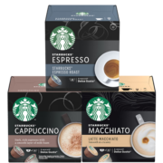 星巴克（Starbucks）多趣酷思胶囊咖啡英国进口3盒装  （雀巢多趣酷思咖啡机适用）