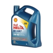 Shell 壳牌 HX7 蓝喜力 5W-40 SP级 半合成机油 4L