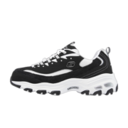斯凯奇（Skechers）奶茶熊秋季复古轻便运动休闲鞋厚底熊猫老爹鞋女 149906-BKW 奥利奥芝芝雪脆 37.5