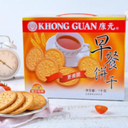 KHONG GUAN 康元 plus会员：康元 早餐饼干礼盒装 1000g*1盒