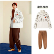森马 【IP福利款-芝麻街】宽松休闲男式夹克外套