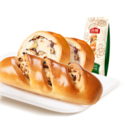 沃隆 坚果大列巴吐司面包 大号单个装营养饱腹早餐小吃未切片400g