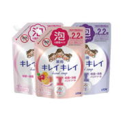 LION 狮王 儿童宝宝泡沫洗手液 450ml*3补充装