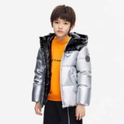 BOSIDENG 波司登 儿童拼接运动羽绒服