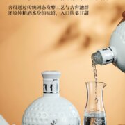 沱牌旗下高端，舍得 明星高尔夫会员纪念酒 52度浓香型白酒 500mL*2瓶