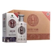 XIJIU 习酒 银质第三代 53度 酱香型白酒 500ml*6瓶 整箱装