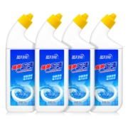 蓝月亮 强效厕清洁厕液洁厕灵马桶清洁剂500g*4瓶 除菌去污除重垢