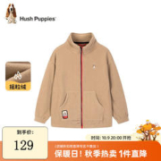 暇步士 大童简约舒适摇粒绒外套