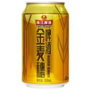 plus会员：珠江啤酒（PEARL RIVER）10度 珠江金麦穗啤酒 330ml*24听