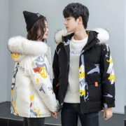 碉爆了 冬季情侣新款大鹅羽绒服